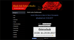 Desktop Screenshot of black-ink.de